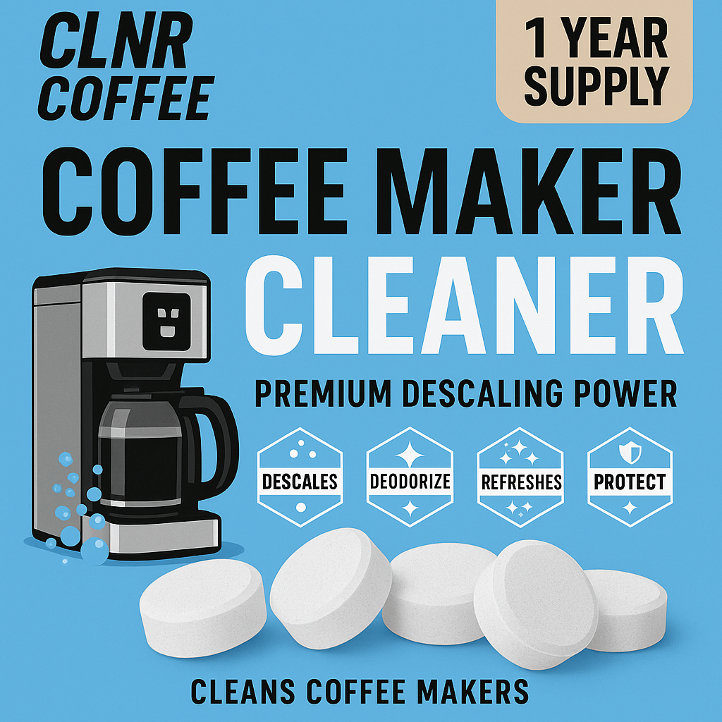 CLNR Coffee Machine Descaling Tablets